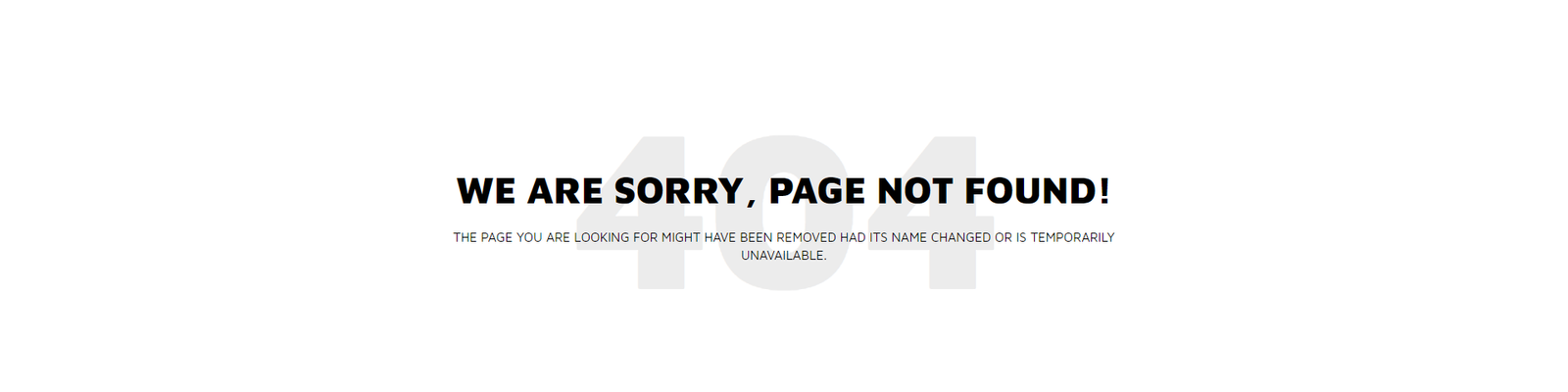 Page Not Found