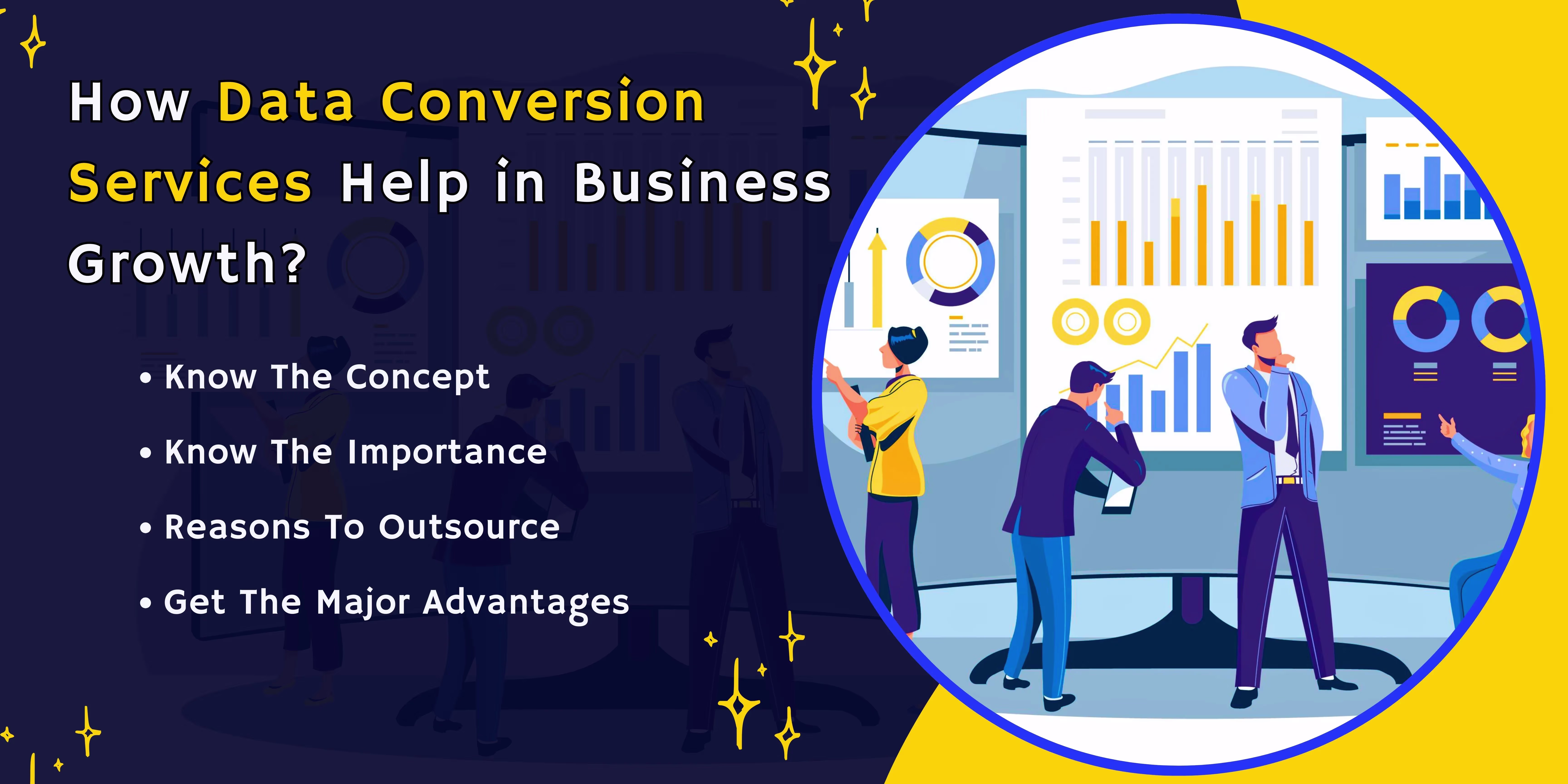 Data conversion services help in business growth