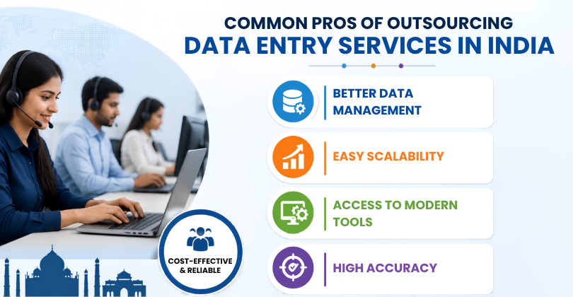 pros of outsourcing data entry services in india