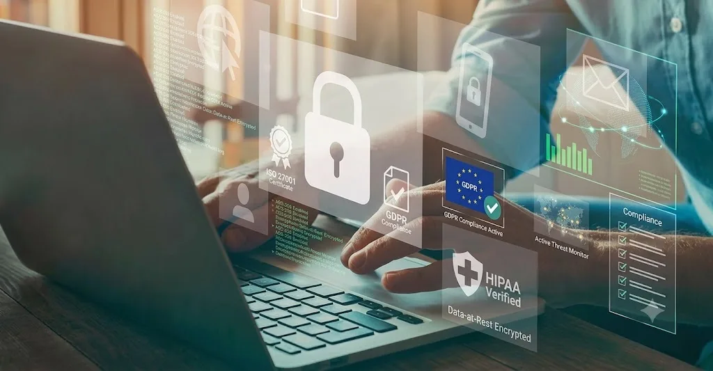 Improved data security and compliance with AI