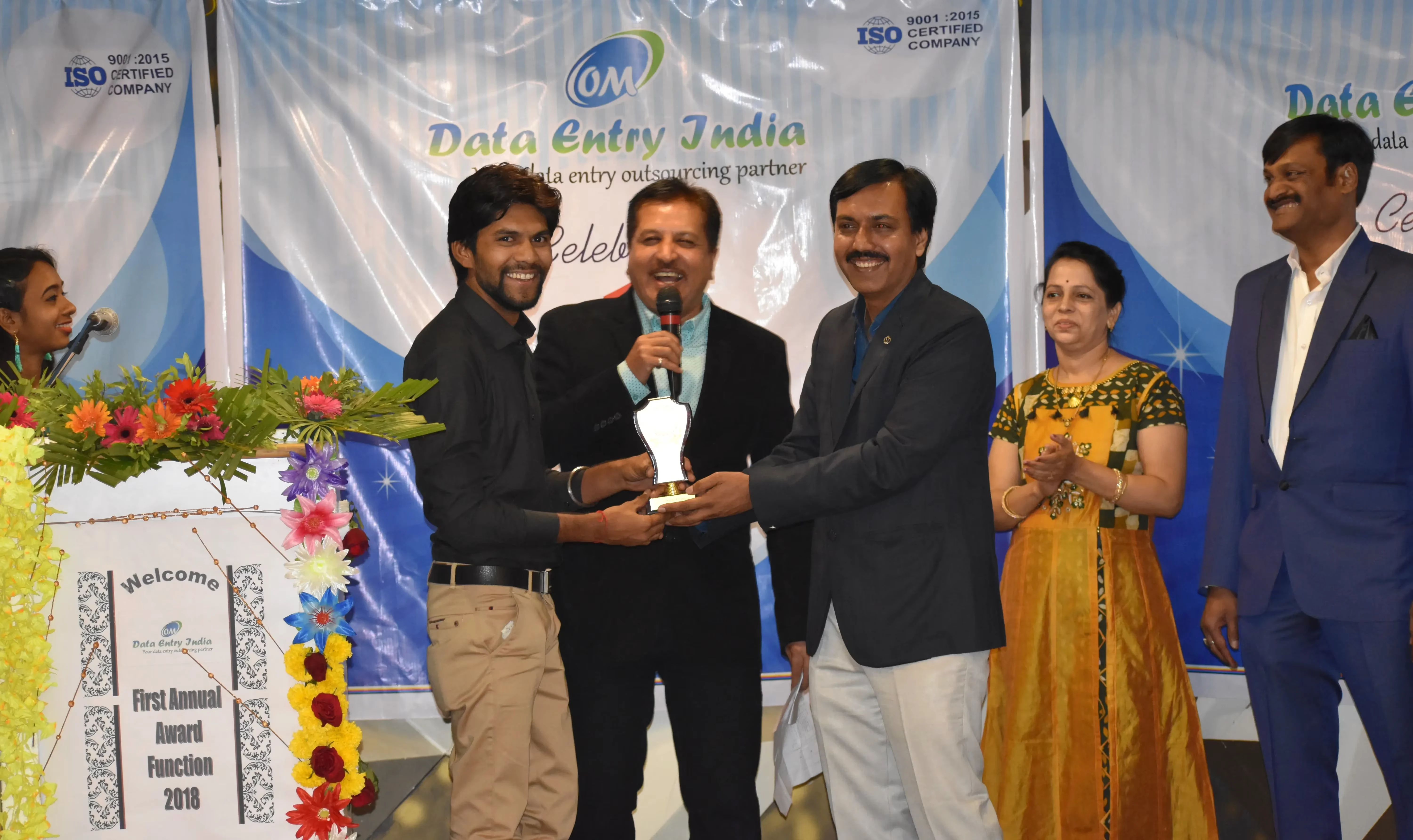 Celebration of annual awards night