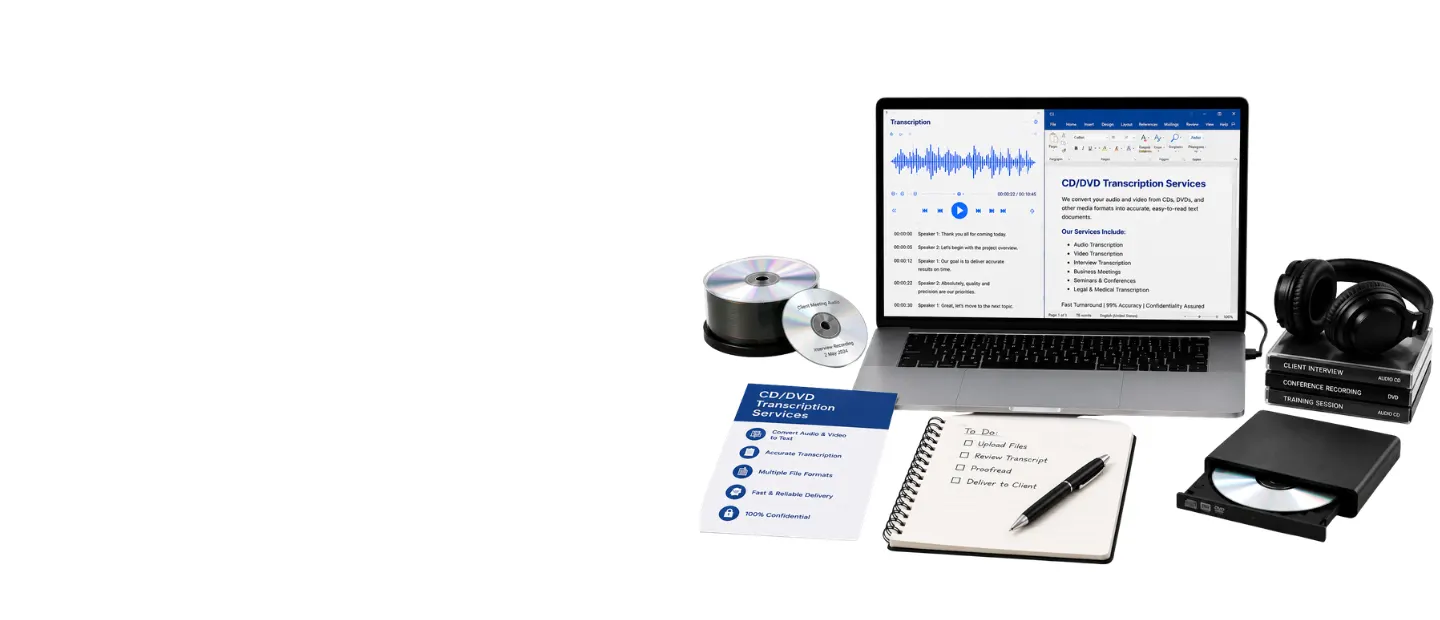 CD-DVD Transcription Services
