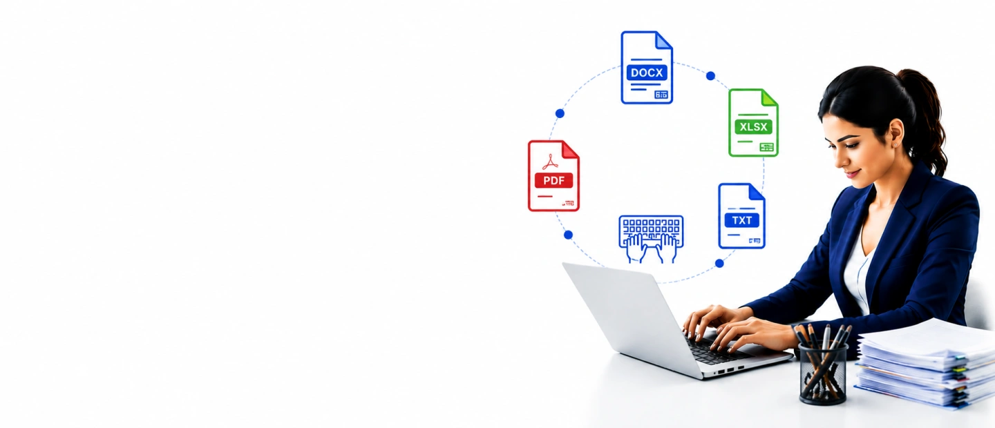 Copy Typing Services