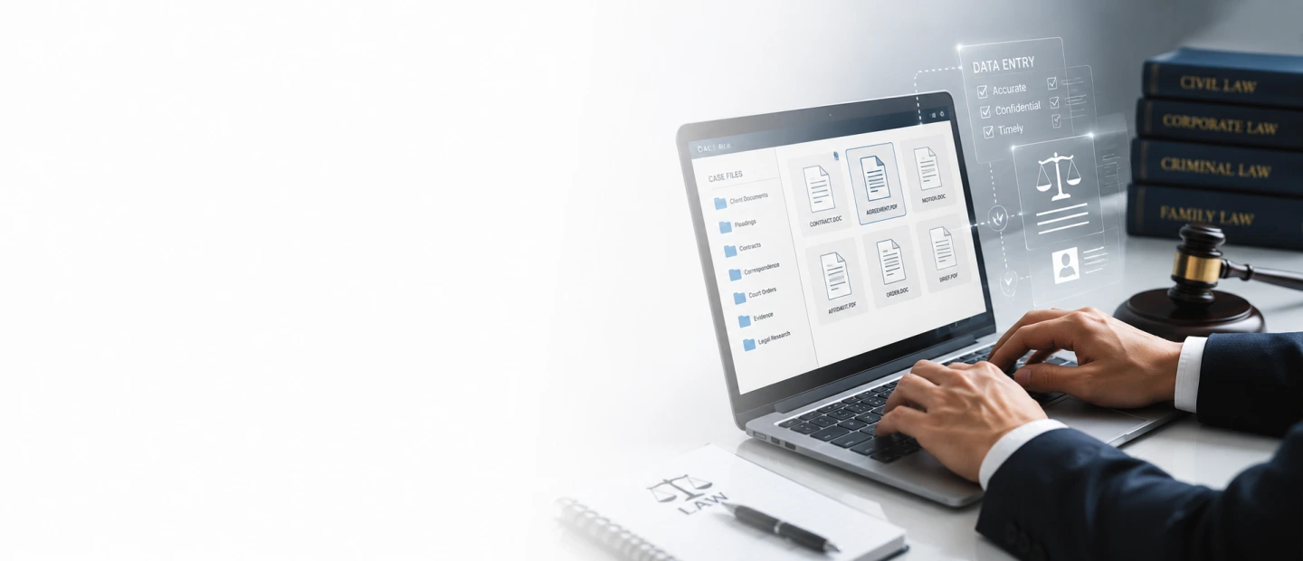 Legal Documents Data Entry Services