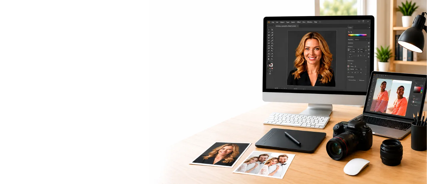 Portrait Photo Retouching Services