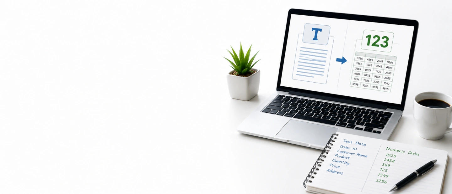 Text & Numeric Data Entry Services