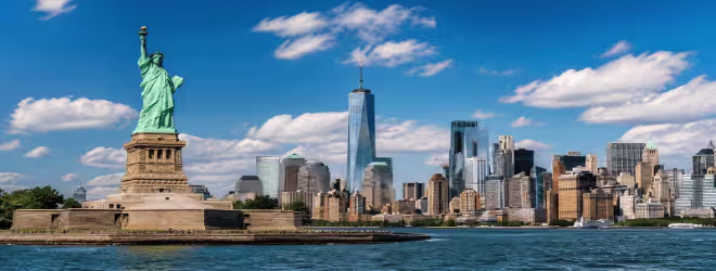 Statue of Liberty in New York City, USA
